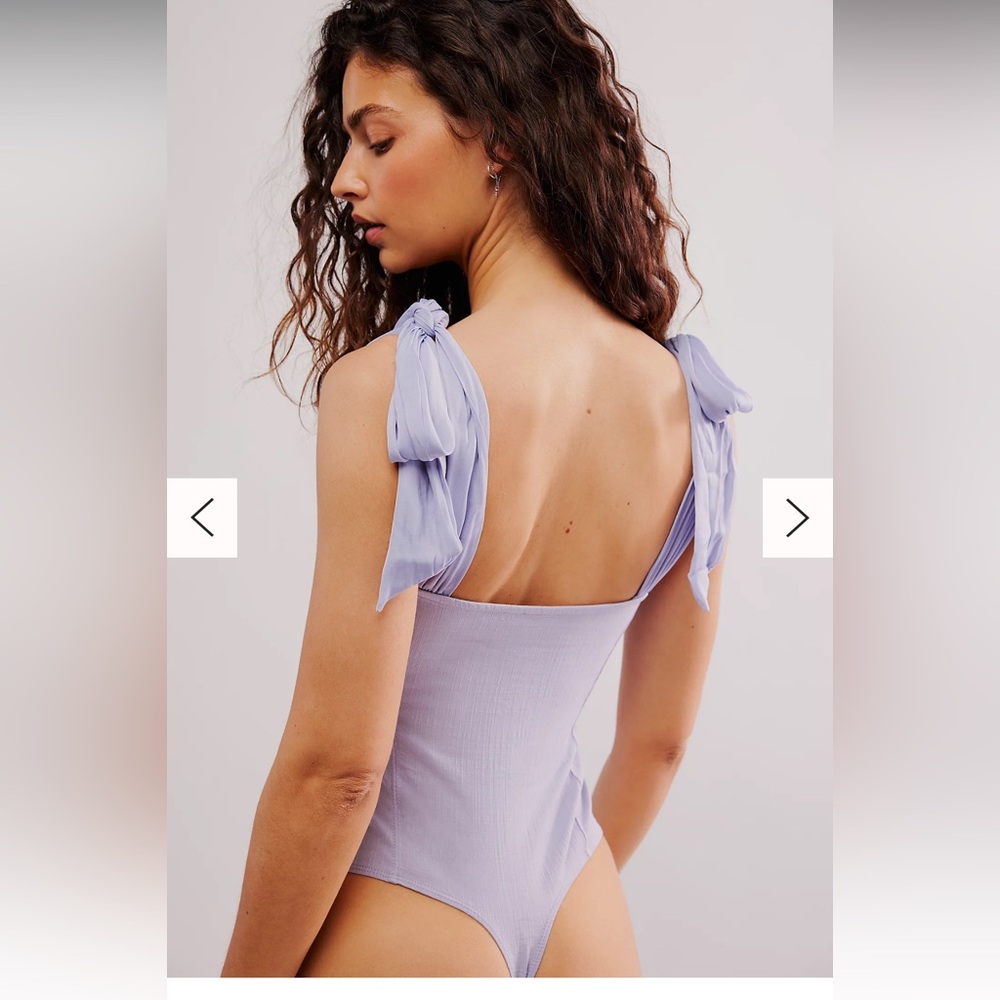79 - NWT- Free people, Lola Bodysuit, size large - Picture 2 of 6